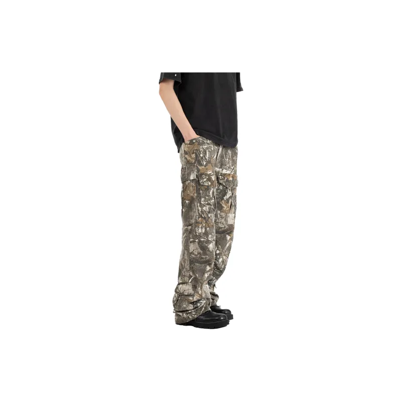 Gangurru Cargo Pants Unisex Camouflage-3
