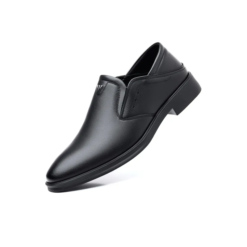 PTLS Dress Shoes Men Low Top Black, White-4
