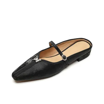 Echo&yolo TPR Sole Slip-Resistant Wrap-toe Slippers Women's