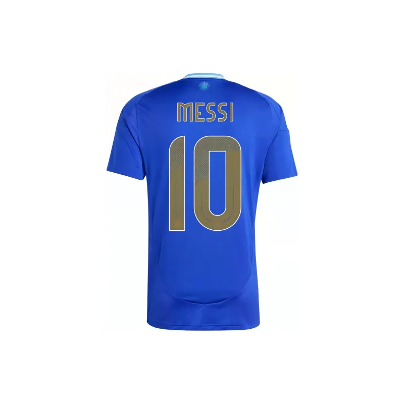 Adidas Free Shipping With AdiClub Argentina 24 Messi Away Jersey-1