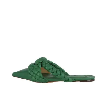 Alexandre Birman Wrap-toe Slippers Women's Green