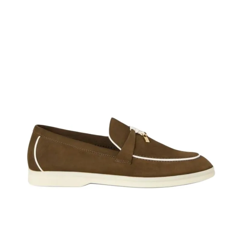 Loro Piana Loafers Women's Cyan-1
