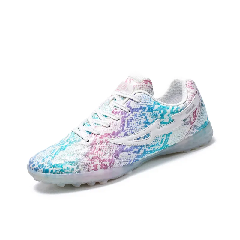 GESENLANG Slip-Resistant Lightweight Reflective With High Visibility Soccer Shoes Unisex-1