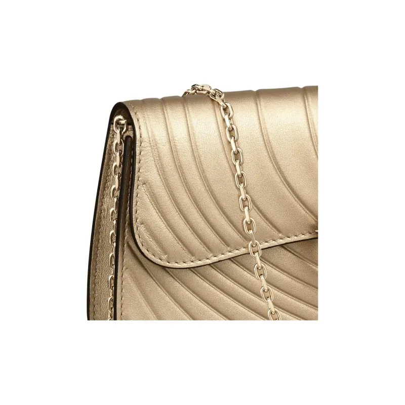 CARTIER Panthère De Cartier Calfskin Shoulder Bag Mini Women's Gold-2