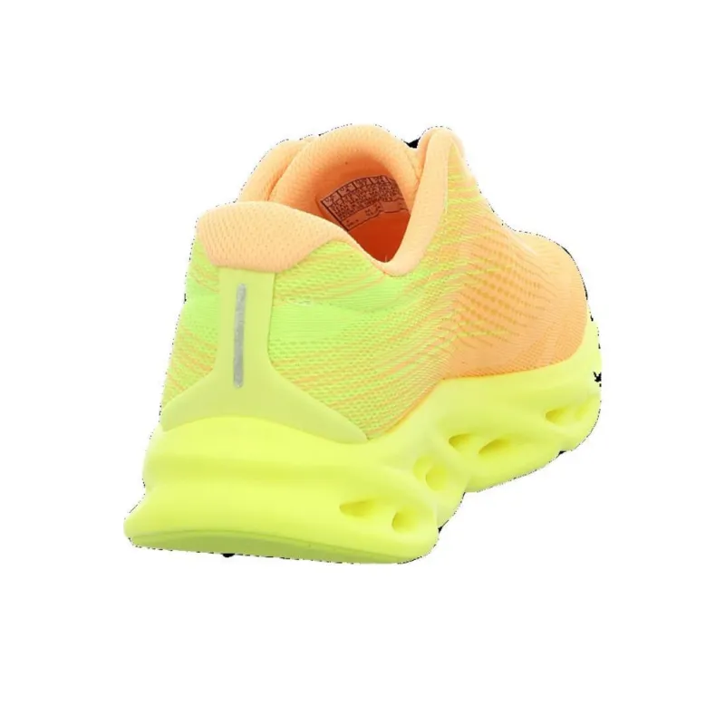 Skechers GO RUN Swirl Tech Speed Slip Resistant Low Top Casual Running Shoes Women's Neon Orange-4