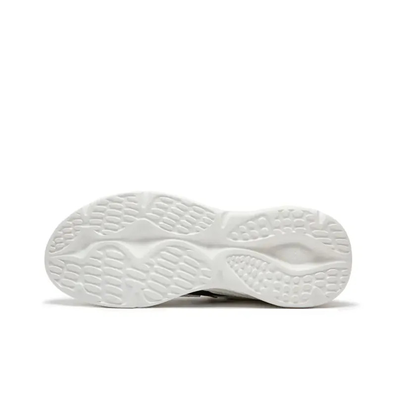 361° Ode Anti Slip Wear Resistant Low Top Casual Shoes Men's White Black-4