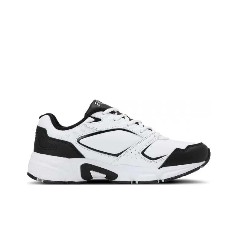 FILA Memory Decimus Anti Slip Wear Resistant Low Top Running Shoes Unisex White Black-1