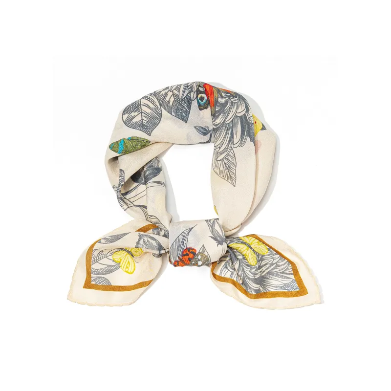 Shanghai Story 100% Mulberry Silk Silk Scarves Women's Spring Mountain In Sight Gift Box Set-16