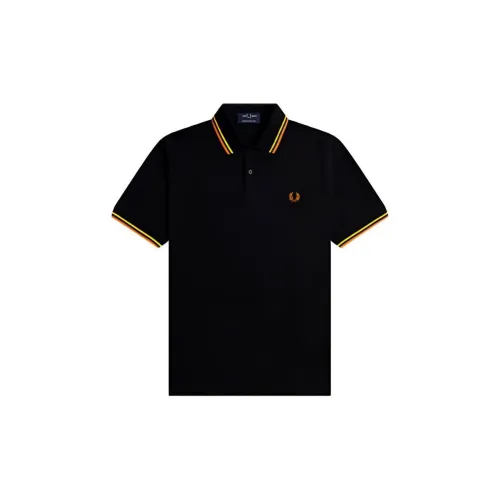 FRED PERRY Polo Shirts Men Black