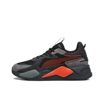 PUMA RS X Slip Resistant Low Top Casual Shoes Unisex Black
