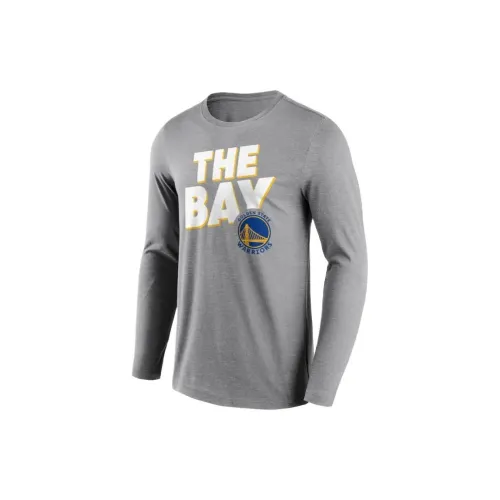 NBA Golden State Warriors T-Shirts Men Gray