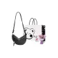 Black+Exclusive Shopping Bag+Greeting Card+Dried Flower