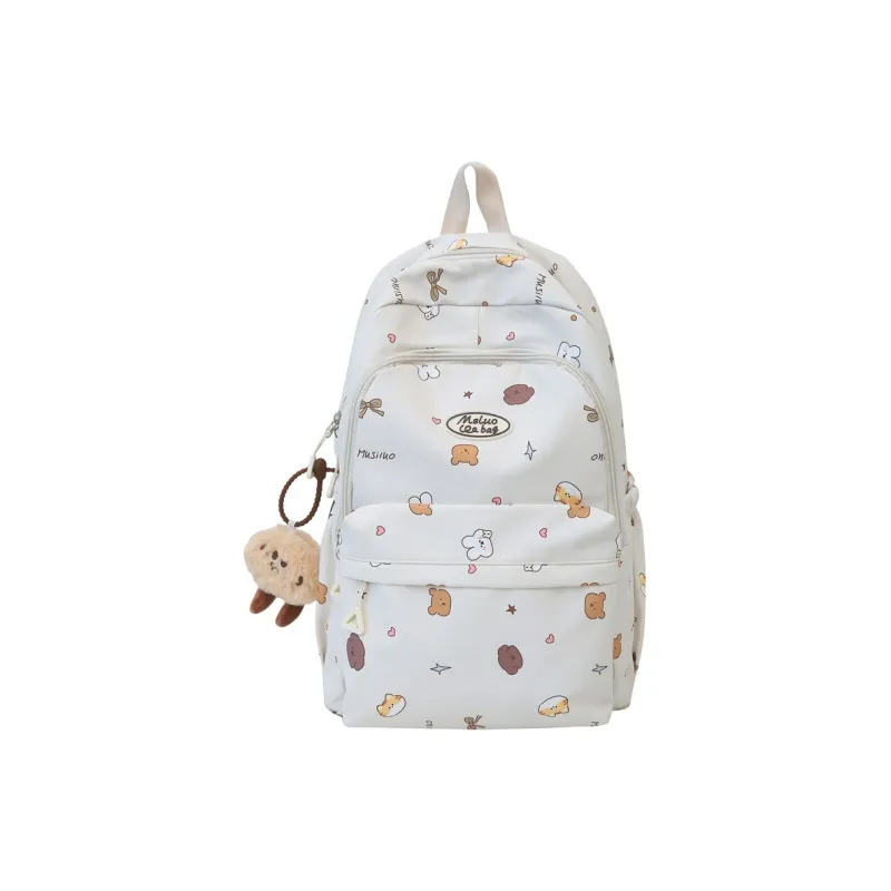 ERANGBEAR Nylon Backpack Women's Multicolor-3