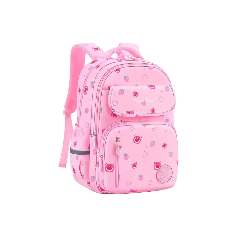 Disney Polyester Backpack Women's Pink/Purple-0