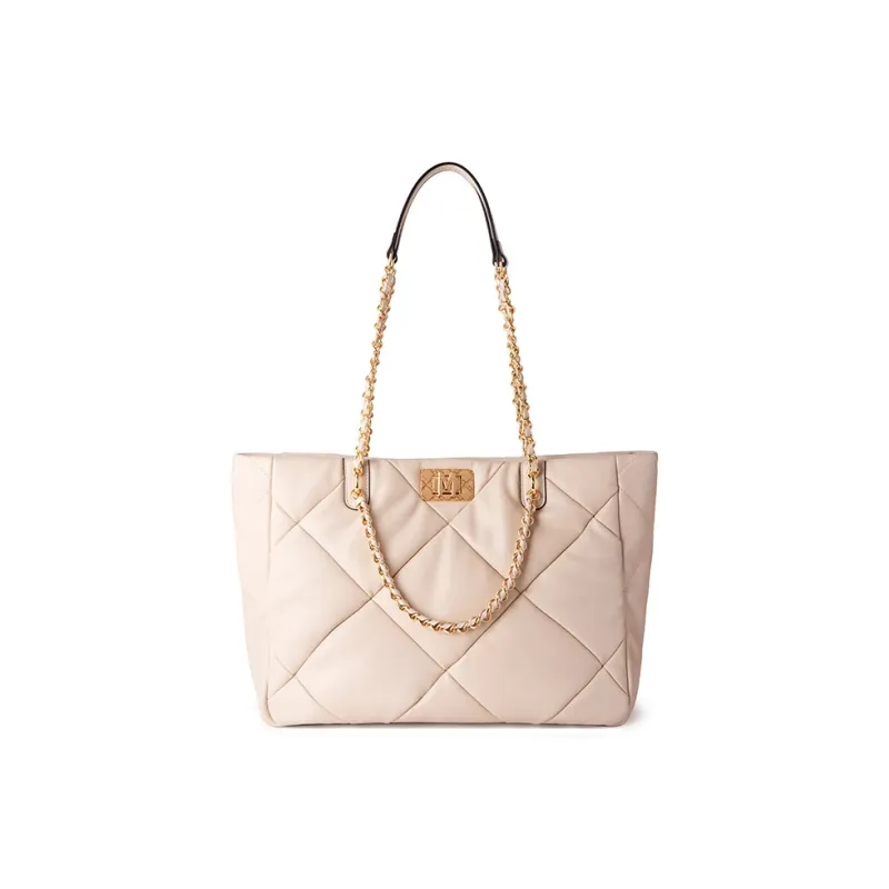 Montagut Sheepskin M Zip Tote Bag, Shoulder Bag Women's Black/Ecru/Yellow/Light Green/Stone Gray/Acorn/Ice Coffee-5