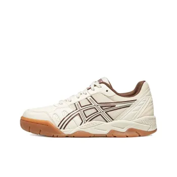 Asics GEL TWIST Abrasion Resistant Low Top Tennis Shoes Unisex White Brown