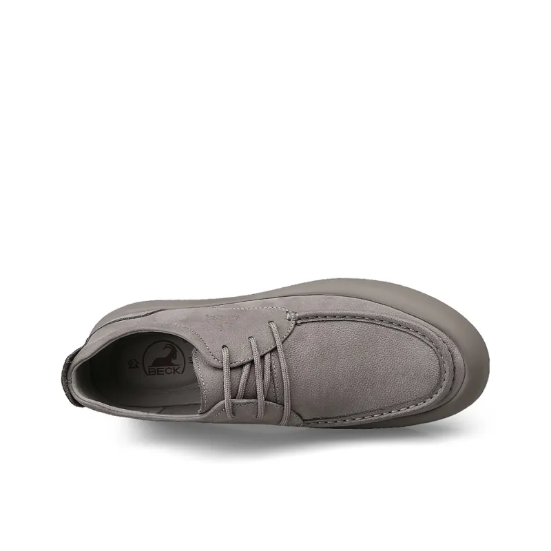 BECK Men's Casual Shoes Men Low Top Gray/Sand-8