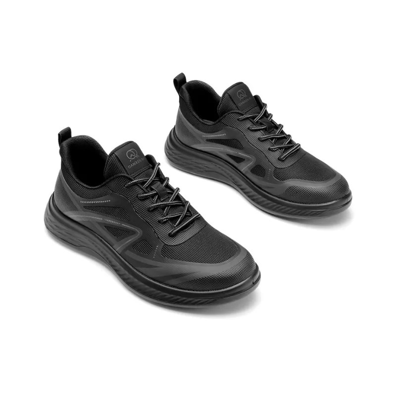 Strongman Running Shoes Men's Black-3