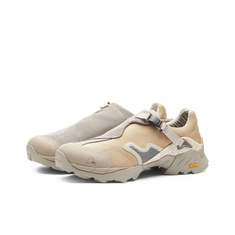 ROA Low Top Casual Shoes Unisex Beige-2