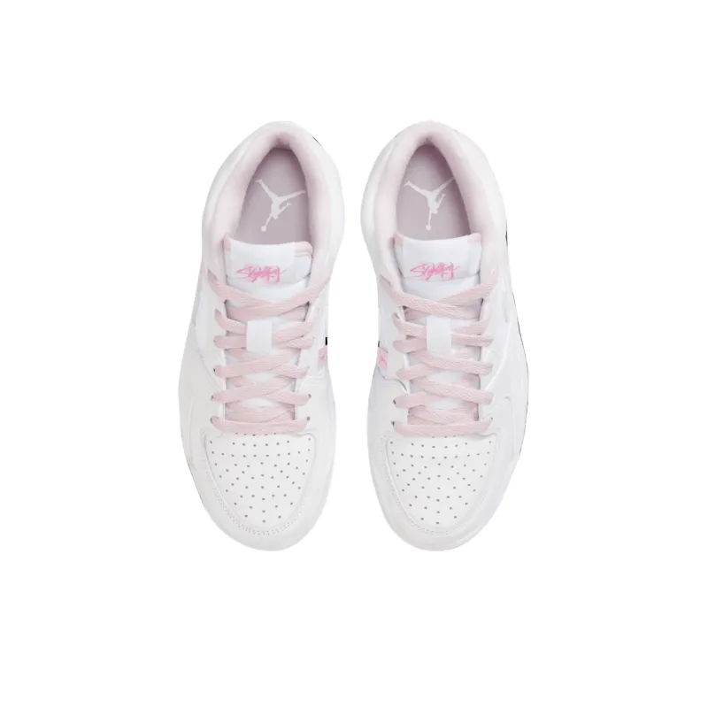 Air Jordan Stadium 90 'White Glacier Blue Pink' Women's-3