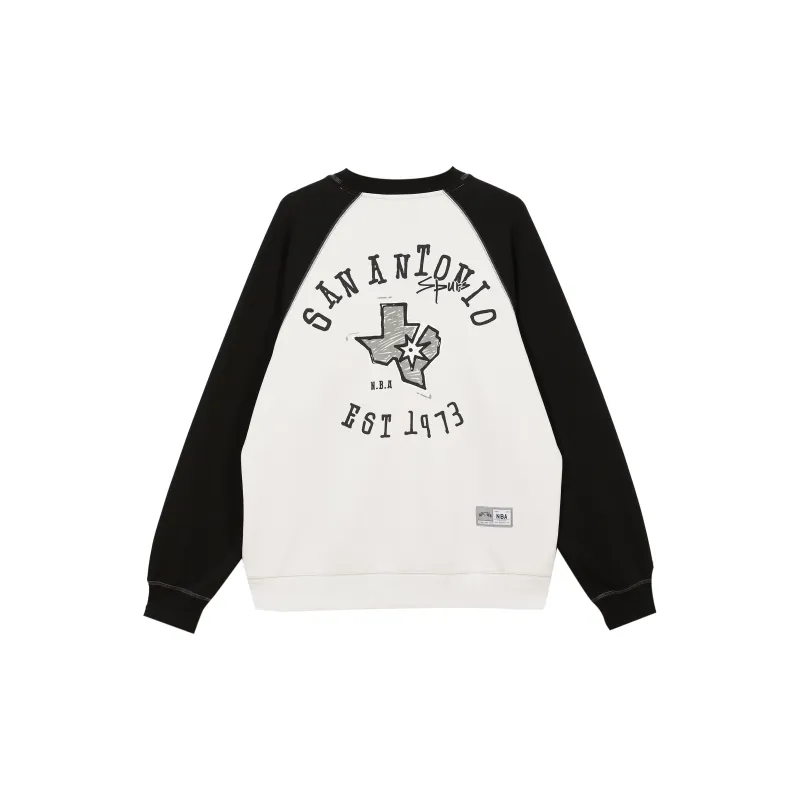 JACK JONES· x NBA Sweatshirt Unisex Mist Gray-1