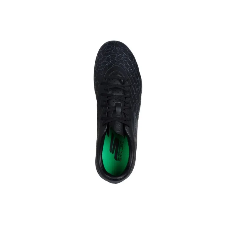 Skechers SKX TF Turf Artificial Ground Anti Slip Wear Resistant Soccer Shoes Unisex Black-3