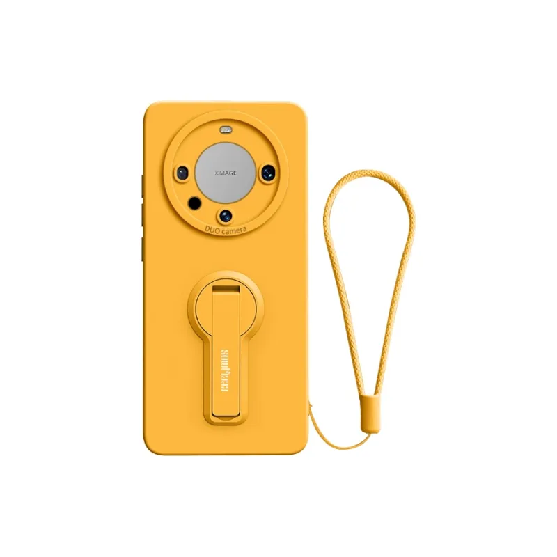 GGUU Solid Color Quiet Luxury Phone Cases Compatible With Mate60/Pro/Pro+ Skin Friendly Touch-2