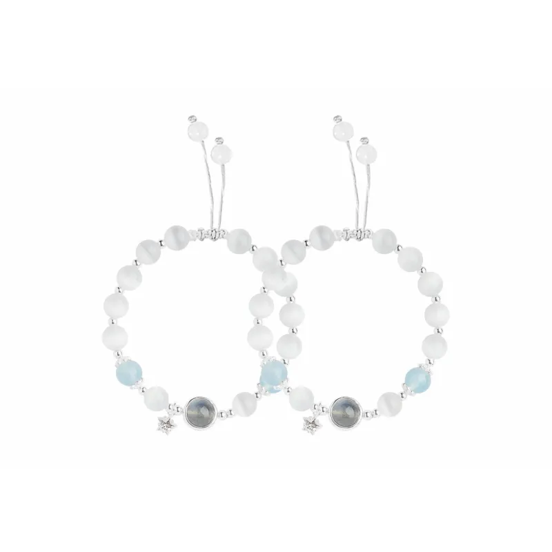 Muyan Colored Glaze Sparkling Stars Bracelet Women's-3