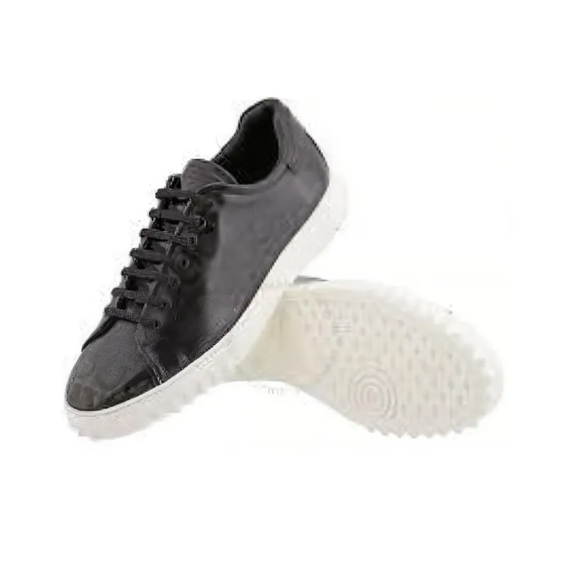 FERRAGAMO GANCINI Low Top Stylish Skateboarding Shoes Men's Light Gray-4