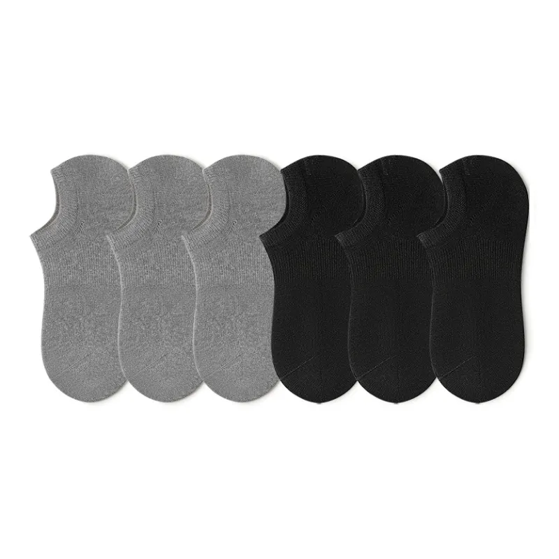 SHIWAJI No-Show Socks Men's 6 Pack-6
