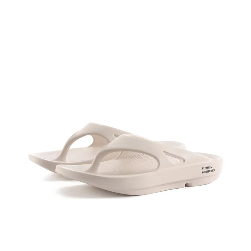 VEEMES Flip Flops Unisex Bone White-2