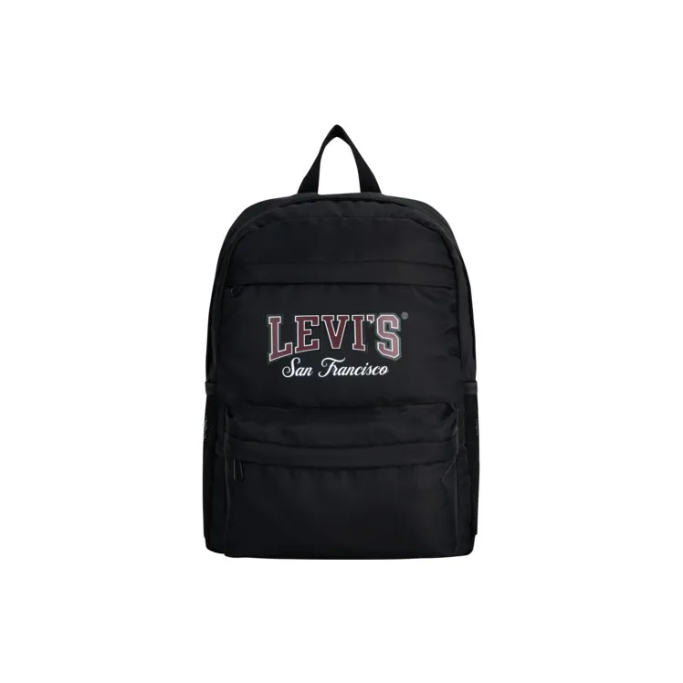 Levi’s Polyester Backpack Regular Unisex Jet Black-0