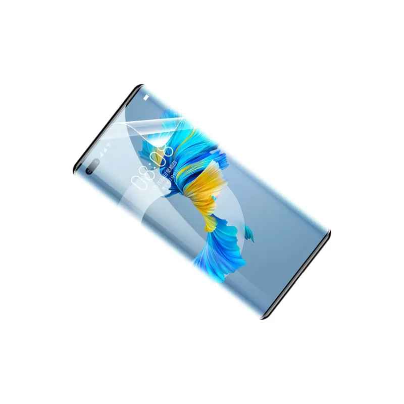 Billion Color Domestic AB Glue Huawei Mate40/30 Collection Porsche Hydrogel Soft Mask Mobile Phone Film-2