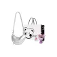 Silver+Exclusive Shopping Bag+Greeting Card+Dried Flower
