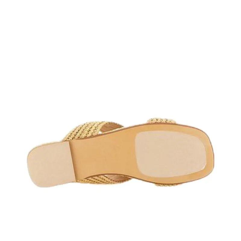 Castañer Prado Twist Detail Colour Block Slides Women's-5