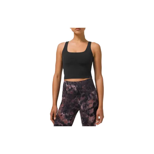 Lululemon Sleeveless Sports Shirts Women's Black