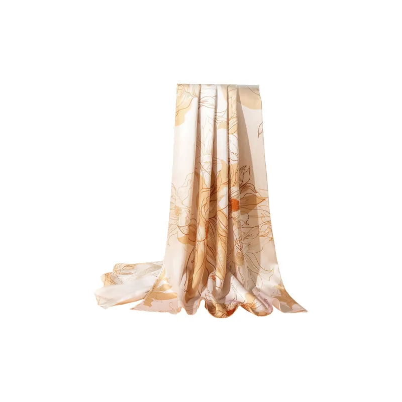 Shanghai Story 100% Mulberry Silk Scarves Women's Enchanted Dreams, Gift Box Set-28