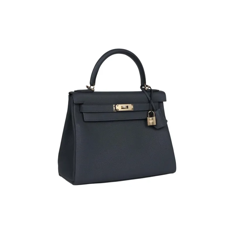 HERMES Togo Calfskin Kelly Bag Handbags Regular Women's H0 Misty Gray-1