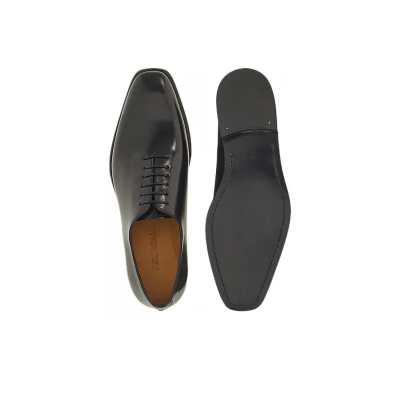 FERRAGAMO Calf Leather Oxford Shoes-4