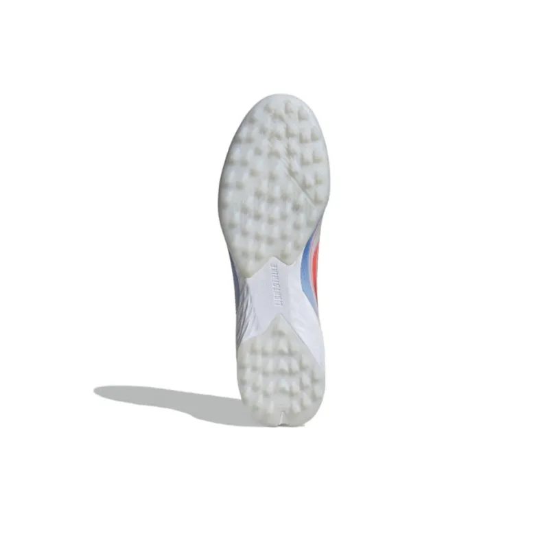 Adidas F50 PRO Anti Slip Wear Resistant Soccer Shoes Men's White Blue-4