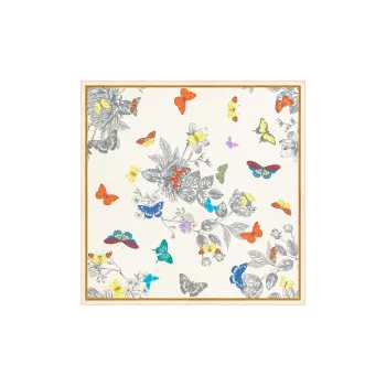 Shanghai Story 100% Mulberry Silk Silk Scarves Women's Spring Mountain In Sight Gift Box Set