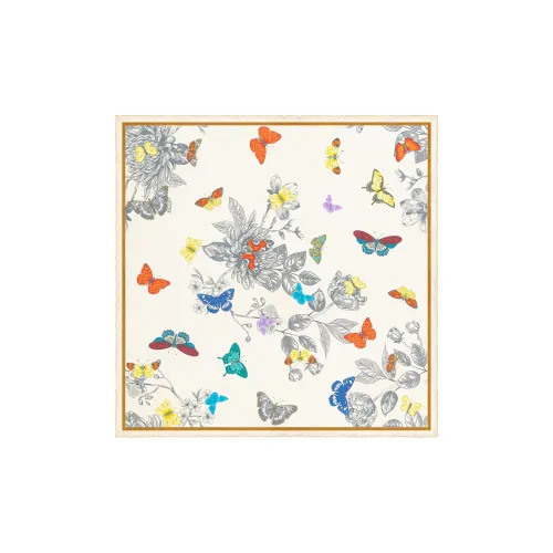 Shanghai Story 100% Mulberry Silk Silk Scarves Women's Spring Mountain In Sight Gift Box Set