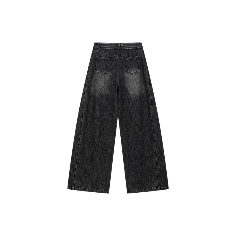 UOOYAA Jeans Women's Black-1