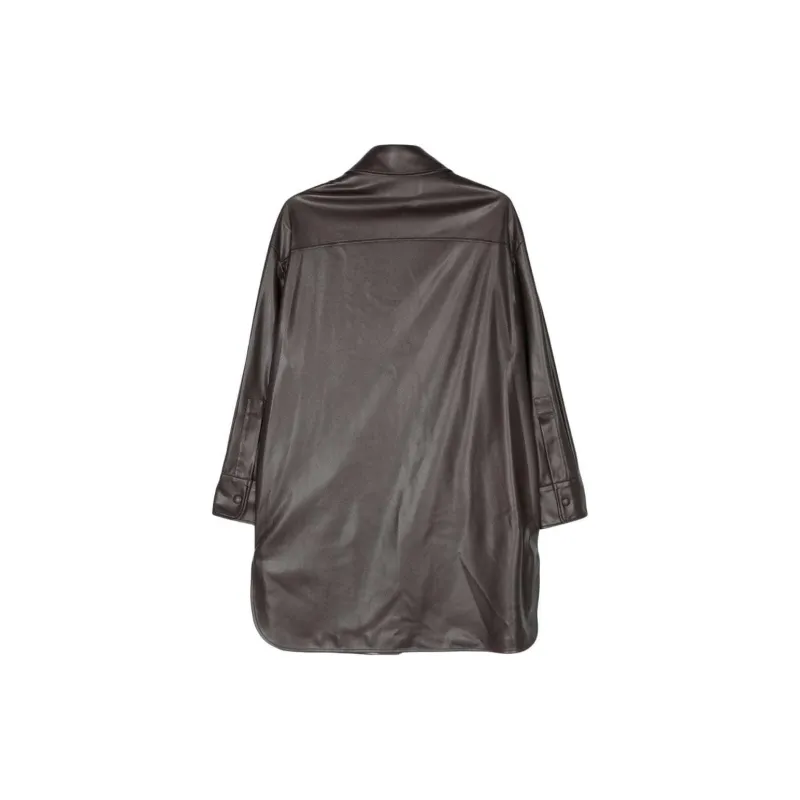 Stella McCartney Faux leather Overshirt-1