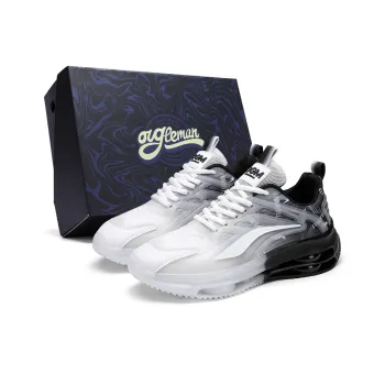 OUGLEMEN Cushioning Breathable Low Top Casual Shoes Unisex