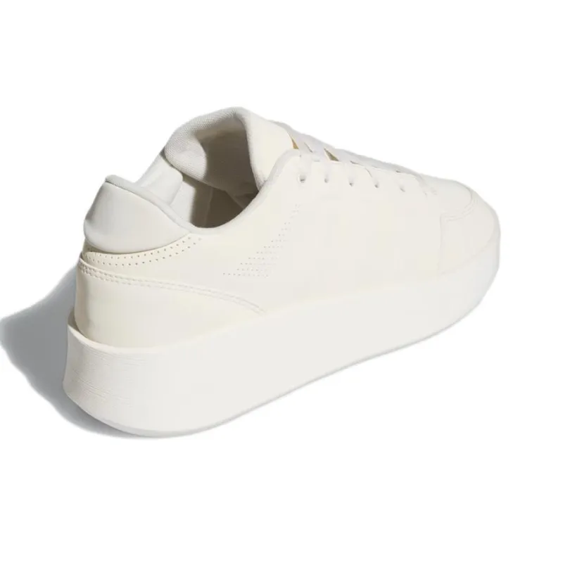 Adidas Anti Slip Wear Resistant Low Top Casual Shoes Unisex White-3