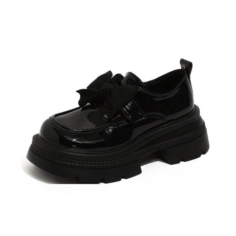 Trendy Loafers Women's Classic Black-1