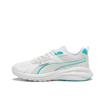 PUMA Mercedes AMG Petronas F1® Anti Slip Wear Resistant Low Top Casual Shoes Unisex White