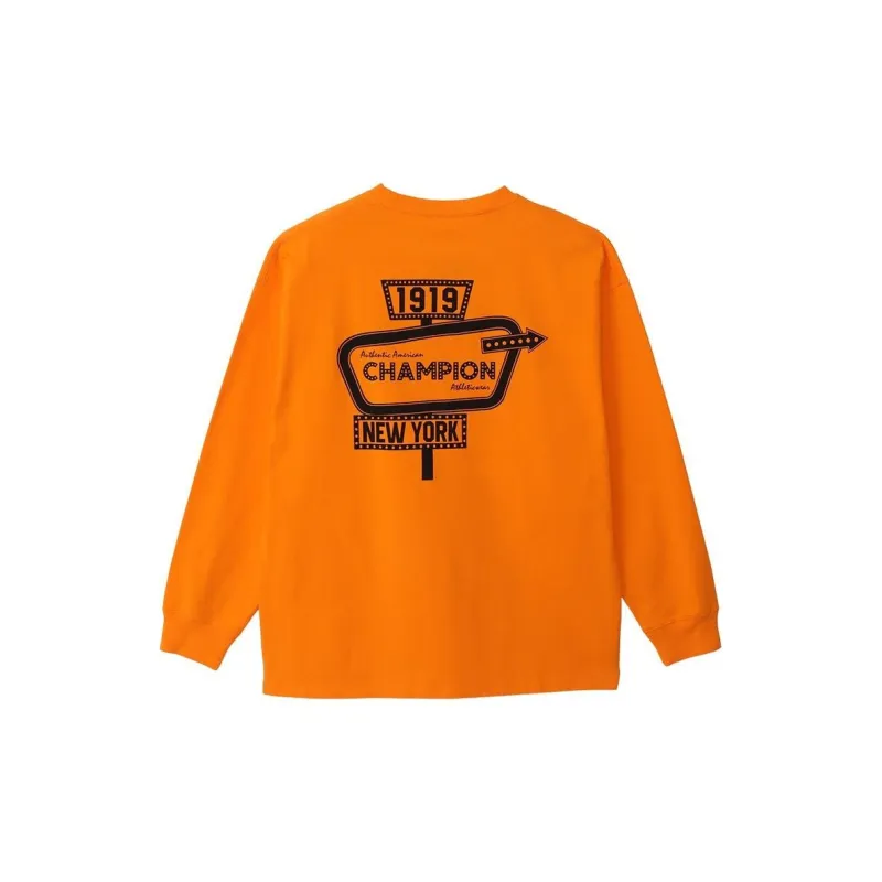 Champion FW24 T Shirt Men's Sun Orange-1
