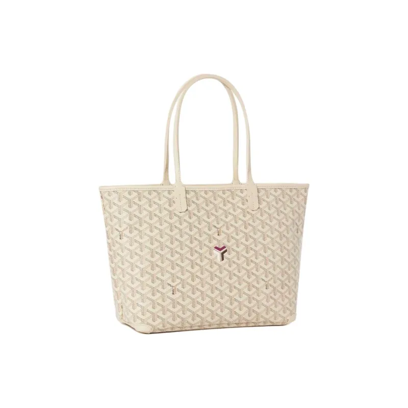 GOYARD Artois Canvas Bag Tote Bag Shopping Bag Handbag Small Size Women's Sand Stone-1
